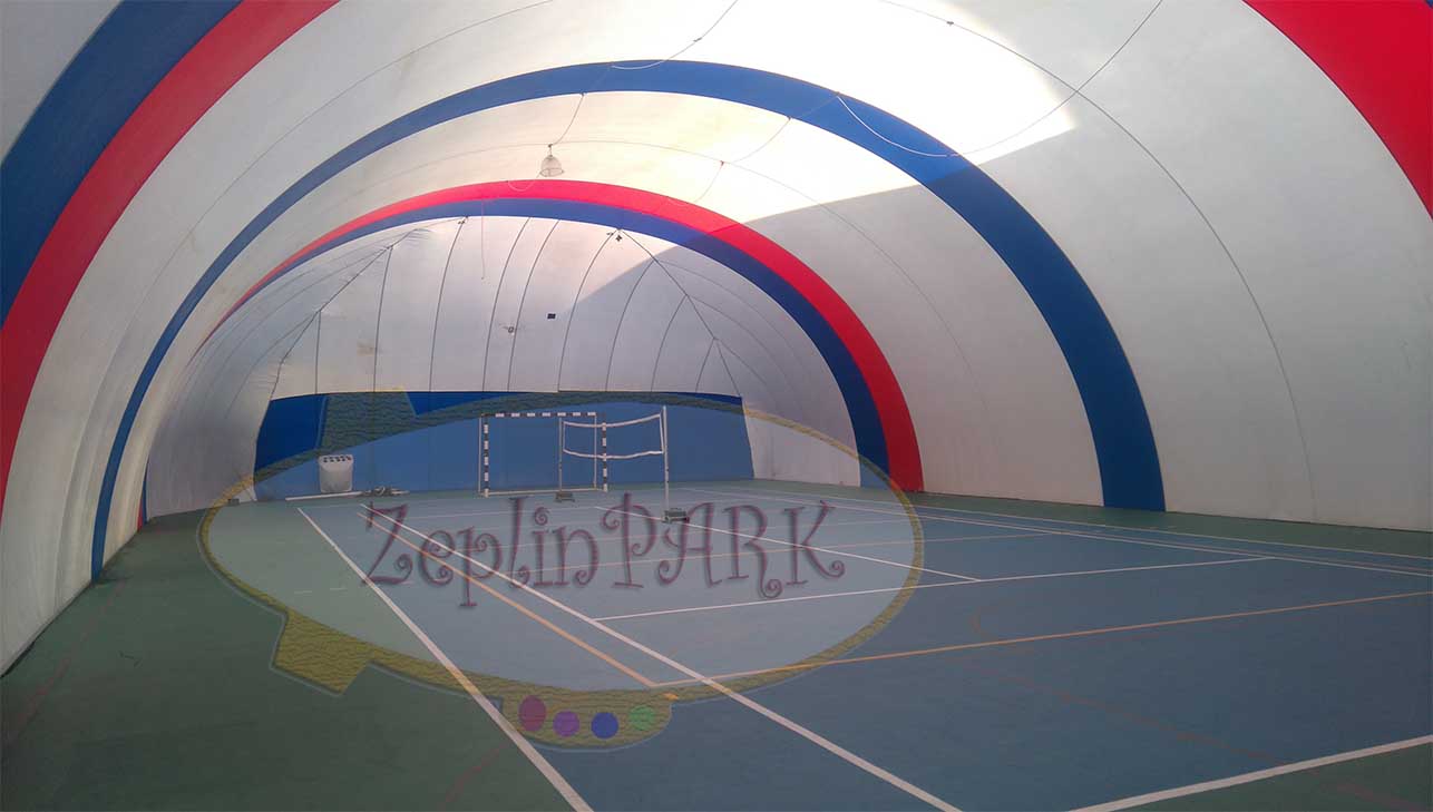 Şişme spor yapısı referans projesi